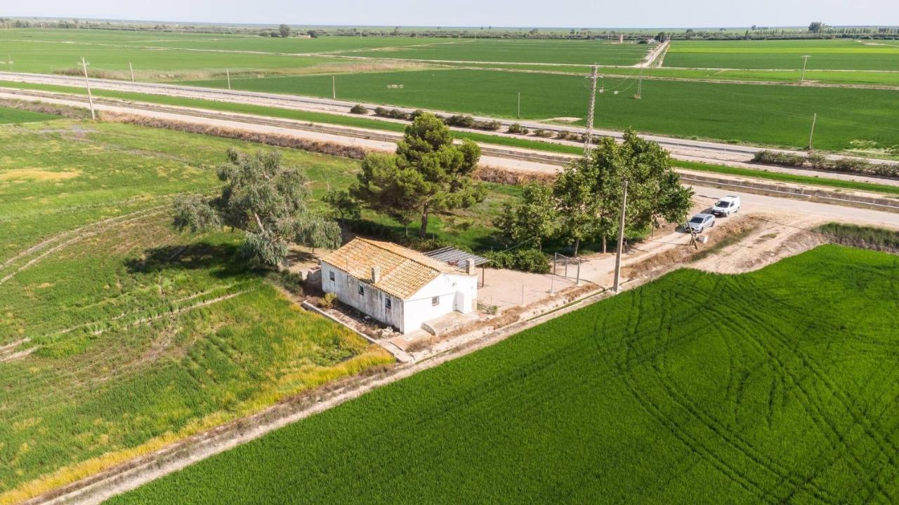 Quet - Casa Rural Con Piscina Privada En El Delta Del Ebro - Deltavacaciones Deltebre Exterior photo